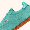 SNEAKERS WINDSPIN IN TURQUOISE SUEDE