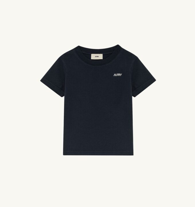 T-SHIRT WITH EMBROIDERED AUTRY LOGO KIDS