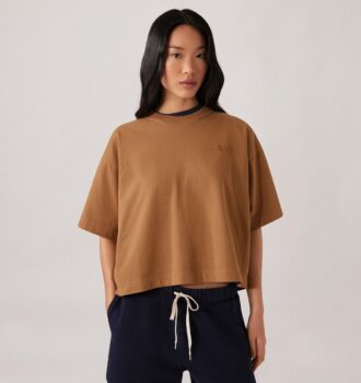 TONAL LOGO BOXY TEE WOMAN