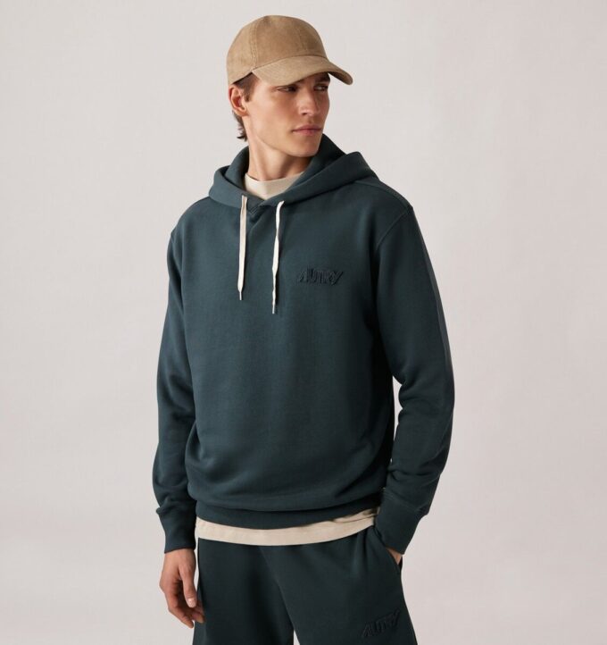 TONAL LOGO HOODIE MAN