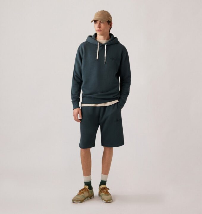 TONAL LOGO SWEATSHORTS MAN