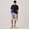 TONAL LOGO SWEATSHORTS MAN