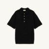 TONAL LOGO WAFFLE POLO MAN