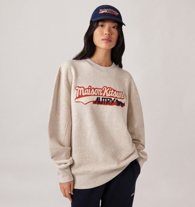 UNISEX AUTRY LOGO ‘MAISON KITSUNÉ’ SWEATSHIRT