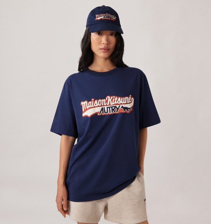 UNISEX AUTRY LOGO ‘MAISON KITSUNÉ’ T-SHIRT