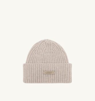 UNISEX BEANIE WITH LOGO PATCH