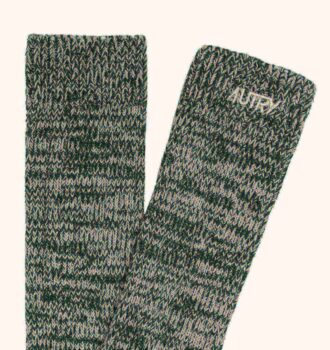 UNISEX BICOLOR SOCKS WITH EMBROIDERED LOGO