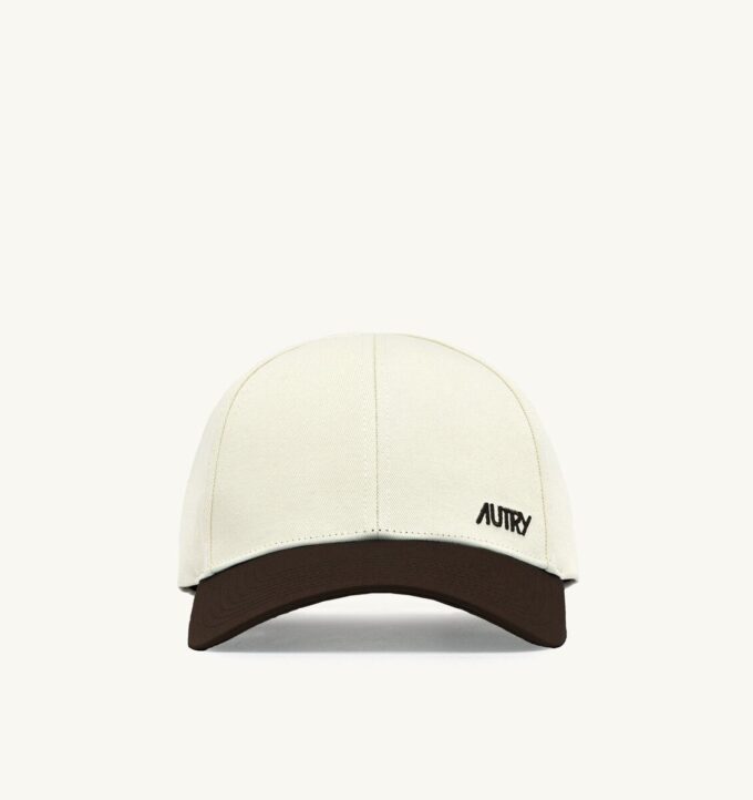UNISEX EMBROIDERED LOGO BICOLOR BASEBALL CAP
