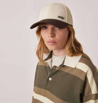UNISEX EMBROIDERED LOGO BICOLOR BASEBALL CAP