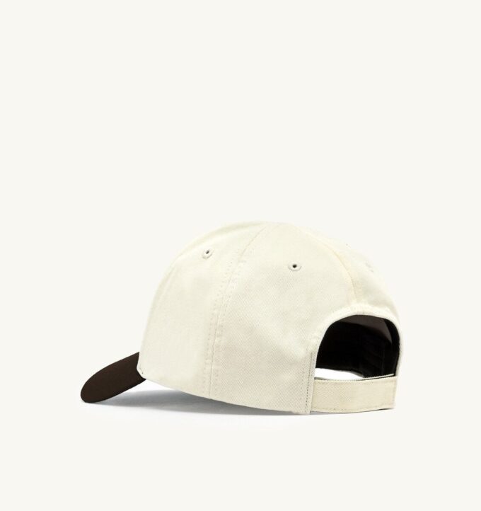 UNISEX EMBROIDERED LOGO BICOLOR BASEBALL CAP