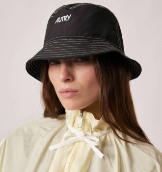 UNISEX EMBROIDERED LOGO NYLON BUCKET