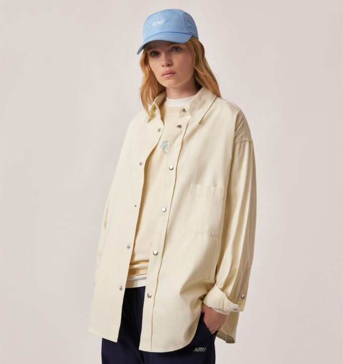 UNISEX HERRINGBONE OVERSHIRT