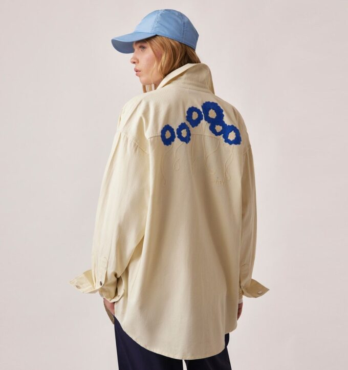 UNISEX HERRINGBONE OVERSHIRT