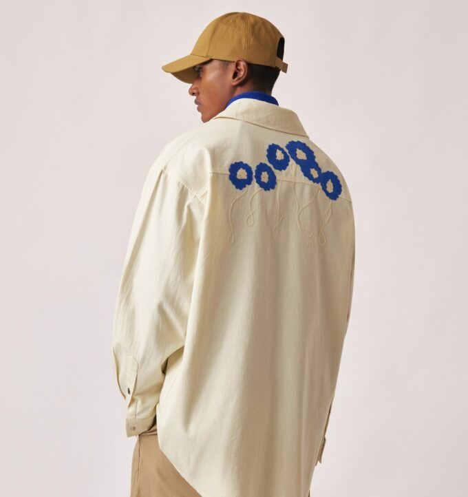 UNISEX HERRINGBONE OVERSHIRT