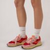 REELWIND LOW SNEAKERS IN BLOSSOM AND MOLTEN LAVA SUEDE AND MESH REELWIND LOW SNEAKERS IN BLOSSOM AND MOLTEN LAVA SUEDE AND MESH