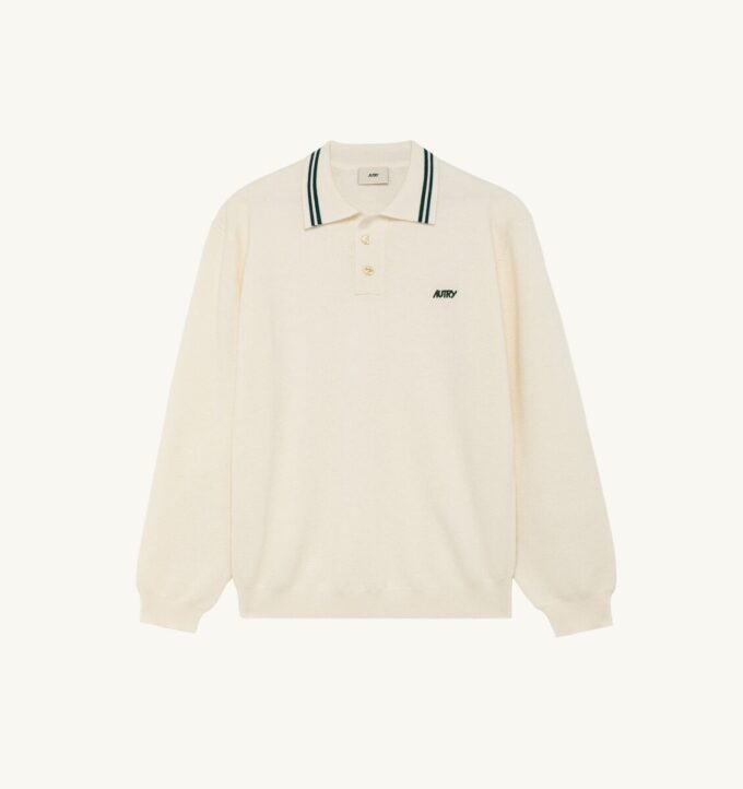 UNISEX KNIT WOOL POLO