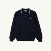 UNISEX KNIT WOOL POLO