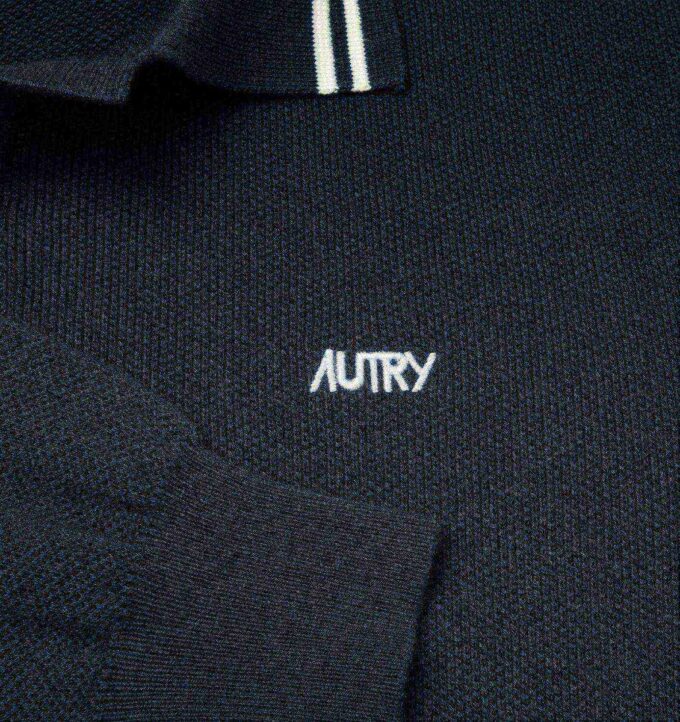 UNISEX KNIT WOOL POLO