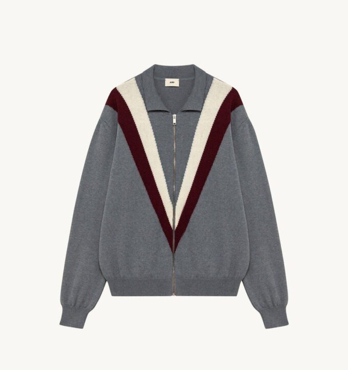 UNISEX KNIT WOOL SHIRT JACKET