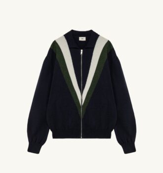 UNISEX KNIT WOOL SHIRT JACKET