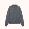 UNISEX KNIT WOOL SHIRT JACKET