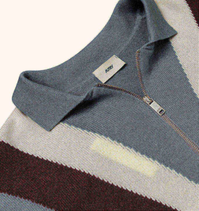 UNISEX KNIT WOOL SHIRT JACKET