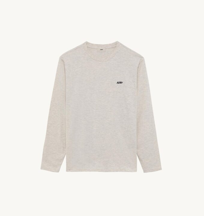 UNISEX LONG-SLEEVE EMBROIDERED AUTRY LOGO TEE