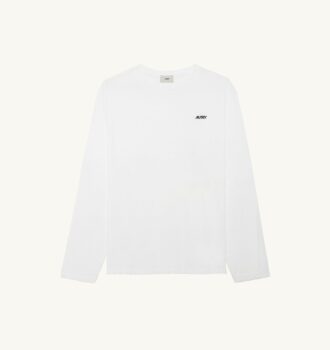 UNISEX LONG-SLEEVE EMBROIDERED AUTRY LOGO TEE
