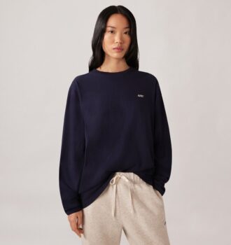 UNISEX LONG-SLEEVE EMBROIDERED AUTRY LOGO TEE