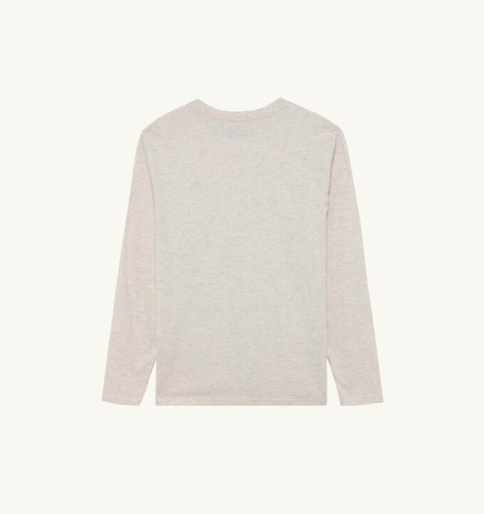 UNISEX LONG-SLEEVE EMBROIDERED AUTRY LOGO TEE