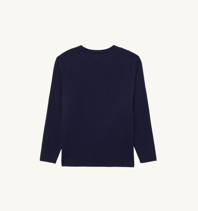 UNISEX LONG-SLEEVE EMBROIDERED AUTRY LOGO TEE