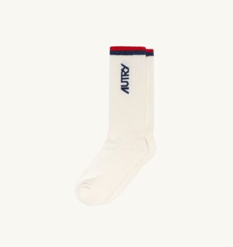 UNISEX STRIPED JACQUARD LOGO SOCK