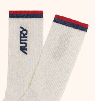 UNISEX STRIPED JACQUARD LOGO SOCK