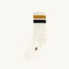 UNISEX STRIPED JACQUARD LOGO SOCKS