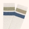 UNISEX STRIPED JACQUARD LOGO SOCKS