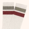 UNISEX STRIPED JACQUARD LOGO SOCKS