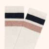 UNISEX STRIPED JACQUARD LOGO SOCKS