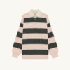 UNISEX STRIPED RUGBY POLO