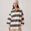 UNISEX STRIPED RUGBY POLO