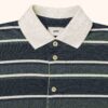 UNISEX STRIPED RUGBY POLO