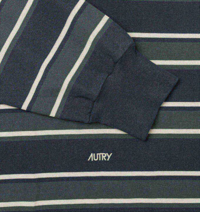 UNISEX STRIPED RUGBY POLO