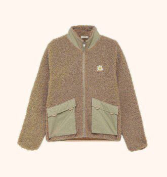 UNISEX TEDDY EDELWEISS ZIP JACKET