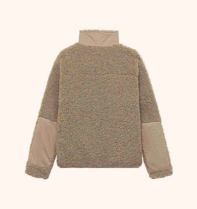 UNISEX TEDDY EDELWEISS ZIP JACKET