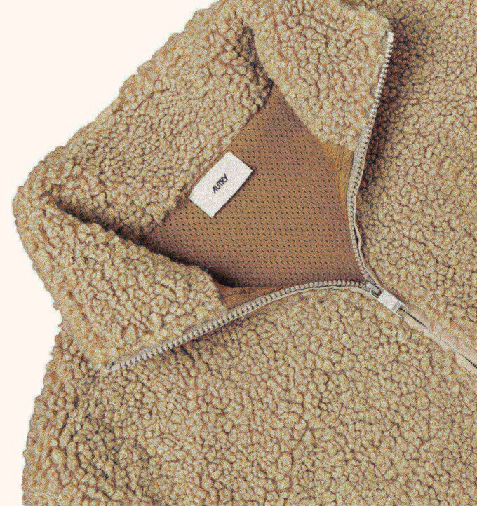 UNISEX TEDDY EDELWEISS ZIP JACKET