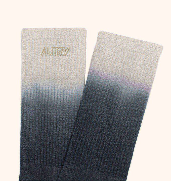 UNISEX TIE-DYE SOCKS WITH EMBROIDERED LOGO
