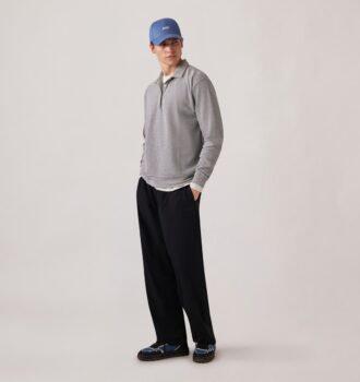 UNISEX TONAL LOGO NYLON PANTS