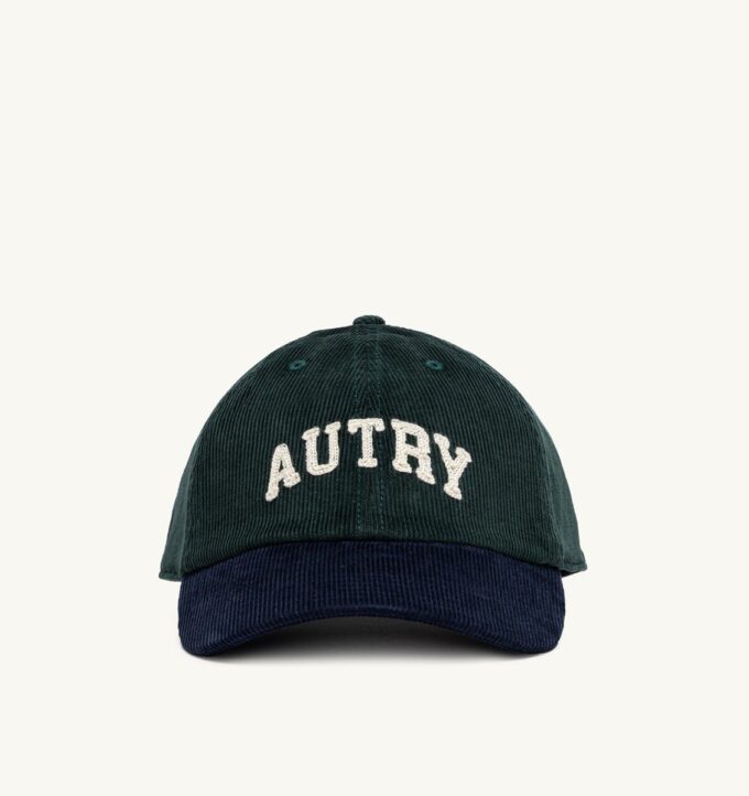 UNISEX TWO-TONE BASEBALL CAP WITH EMBROIDERED LOGO