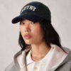 UNISEX TWO-TONE BASEBALL CAP WITH EMBROIDERED LOGO
