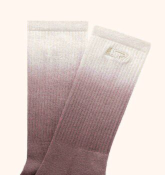 UNISEX TYE & DYE EMBROIDERED LOGO SOCK