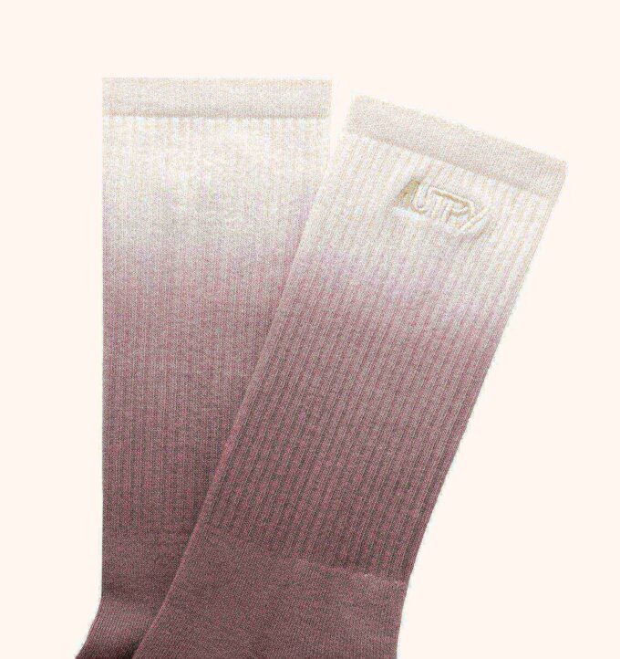 UNISEX TYE & DYE EMBROIDERED LOGO SOCK